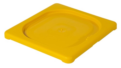 GN-Deckel 1/6, gelb aus Polypropylen für Serie 5511