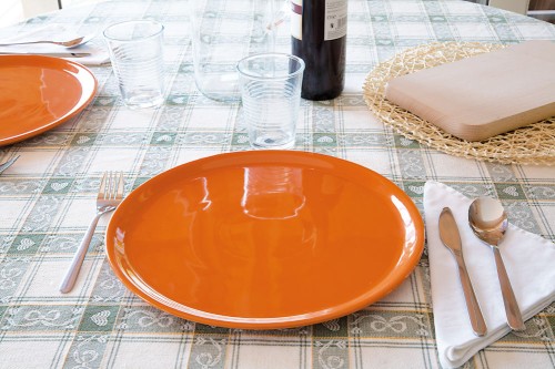 Pizzateller Speciale, orange, 330mm
