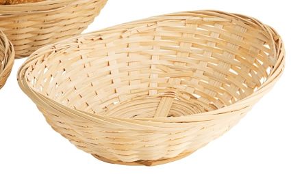 Bambuskorb 16x12x6cm, oval