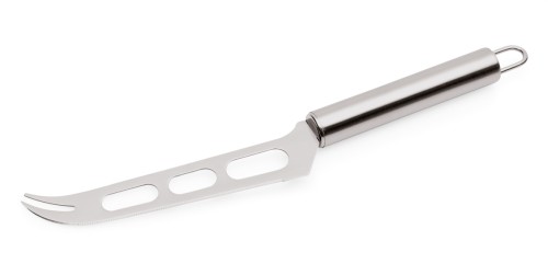 Käsemesser. Chromnickelstahl. mit Aufhängeöse.