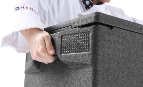 HENDI Thermobox Profi Line - 674x400x(H)287 mm Außen - 39 Liter 538x338x(H)217 mm Innen