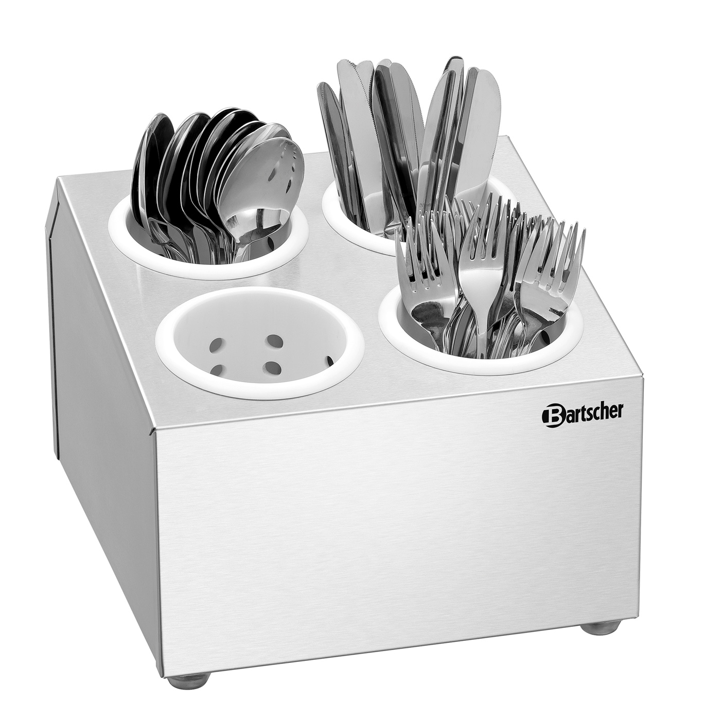 Bartscher Besteckbehälter BK40 |Maße: 26,7 x 30,4 x 20,4 cm. Gewicht: 2,3 kg