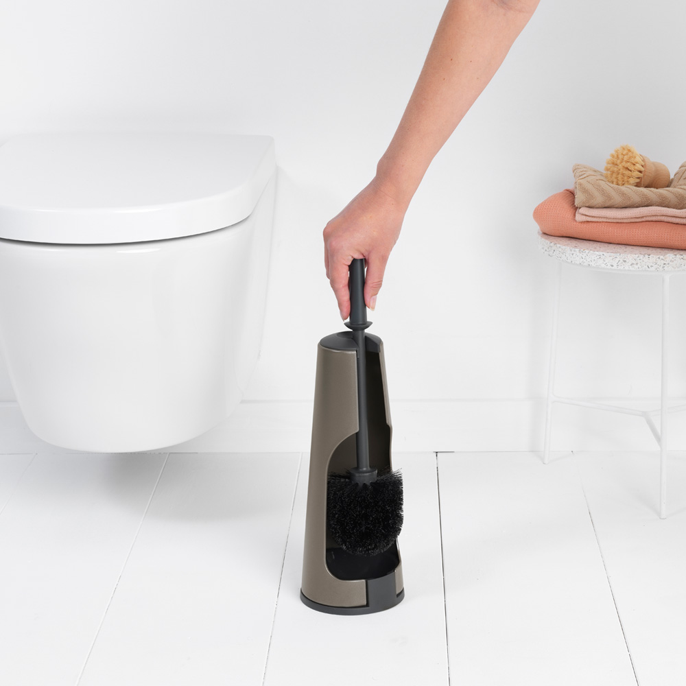Brabantia WC-Garnitur  Bürste Platinum