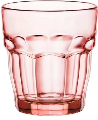 Rock Bar Lounge Peach Whisky 27cl * - stapelbar (pfirsichfarben) - Bormioli Rocco (gehärtet)