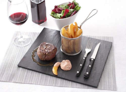 HENDI Miniatur Snack Frittierkörbe - Maße: ø90x(H)90 mm