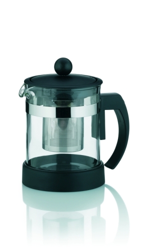 KELA Teekanne Auron schwarz 0,7l Ø10,5cm