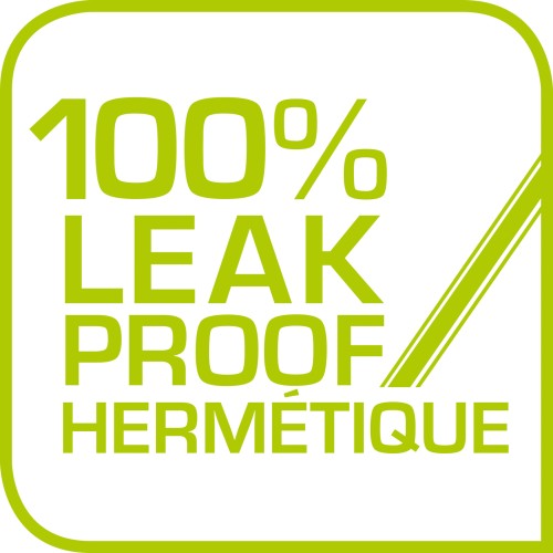 EMSA CLIP & GO Fruit Bowl Frischhaltedose (1,1L, Siebeinsatz für länger anhaltende Frisch, luftdichter Clips-Verschluss, 100 % dicht,