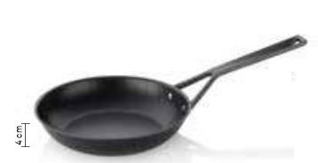 KELA Bratpfanne Rhino Eisen schwarz 4,0cm 20,0cmØ