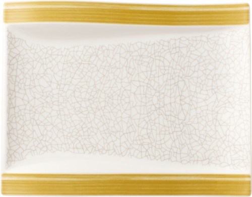 Villeroy & Boch Teller flach rechteckig, 26 x 20 cm, Serie Amarah Reed