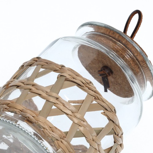 Vorratsglas "Boho" m. Korkdeckel, 1000 ml. Ø: 120 mm. Höhe: 160 mm.