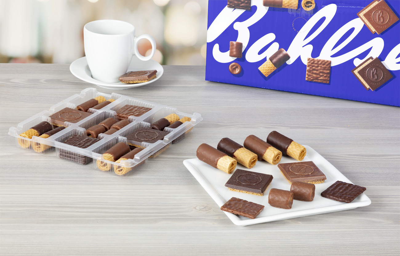 Bahlsen Anna-Dora Collection 7 Topseller mit viel Schokolade im Serviertray Inhalt: 12 Serviereinheiten à 149 g.