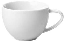 Yono Novo Weiss Espresso-Obertasse