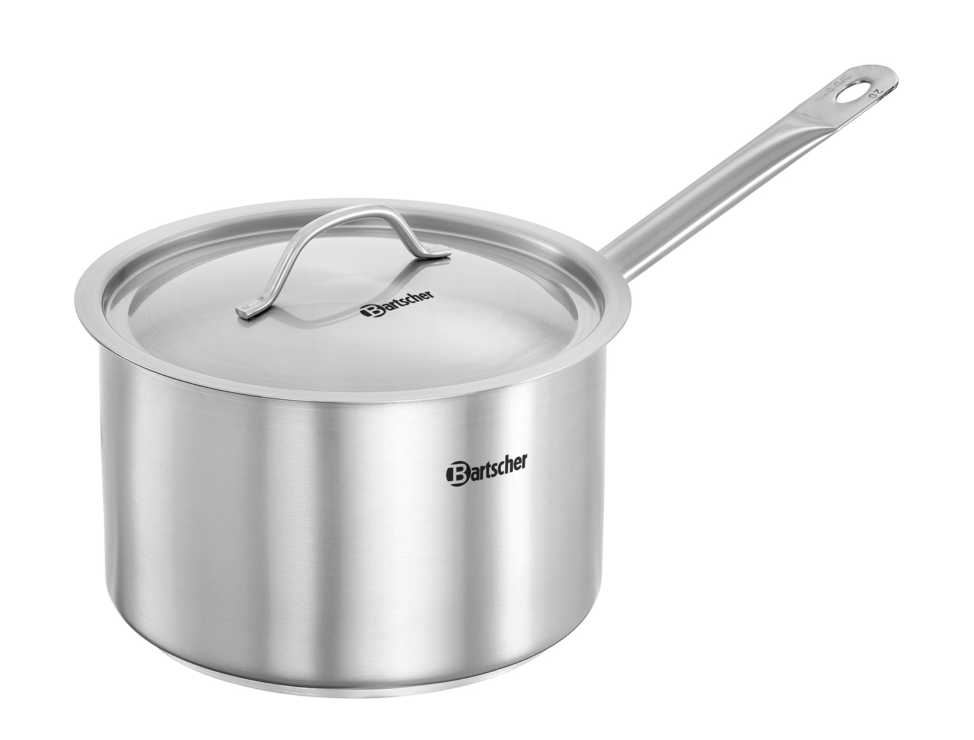 Bartscher Kochtopf E4L-SG1 | Griff abnehmbar:Nein | Maße: 22,2 x 40,7 x 17,8 cm. Gewicht: 1,3 kg