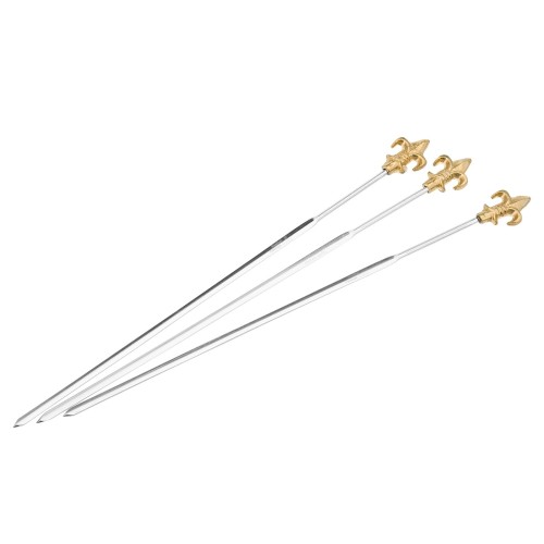 Westmark 3 Schaschlikspieße »Lilie«, 31 cm