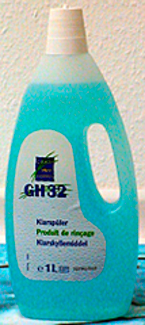 Clean  Clever Klarspüler, 1 ltr. Konzentrierter, saurer Klarspüler, garantiert fleckenfreie und kristallklare Trocknung