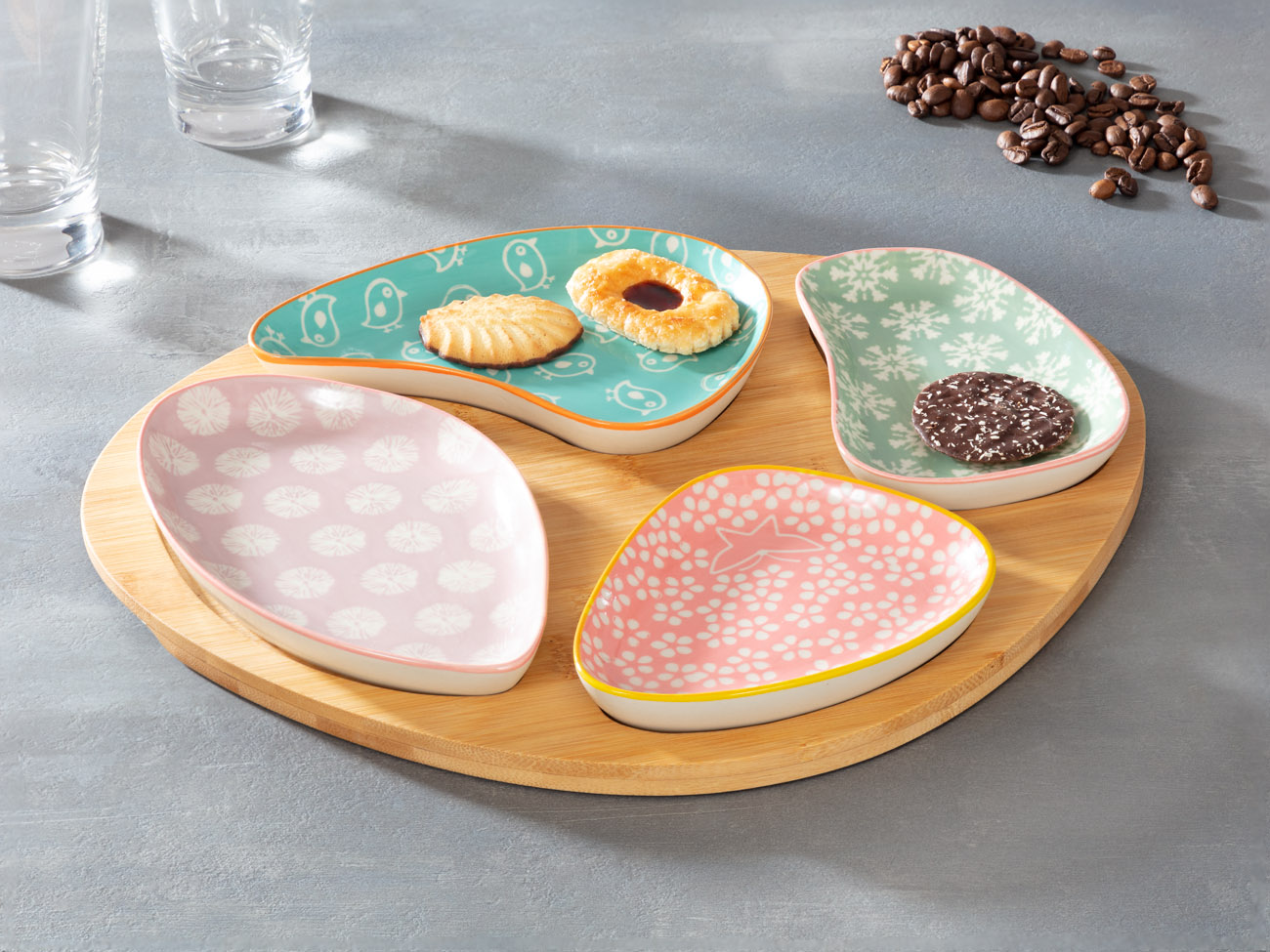 Snack-Schalenset CHLOE