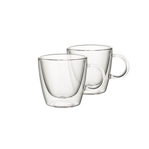 Villeroy & Boch Tasse M, Set aus 2 Stück, 8 cm Durchmesser, Serie Artesano Hot Beverages, Inhalt: 0,22 Liter