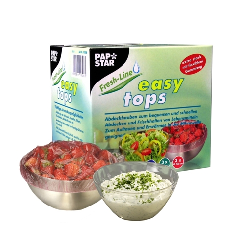 PAPSTAR 10 Abdeckhauben farbig sortiert Easy Tops