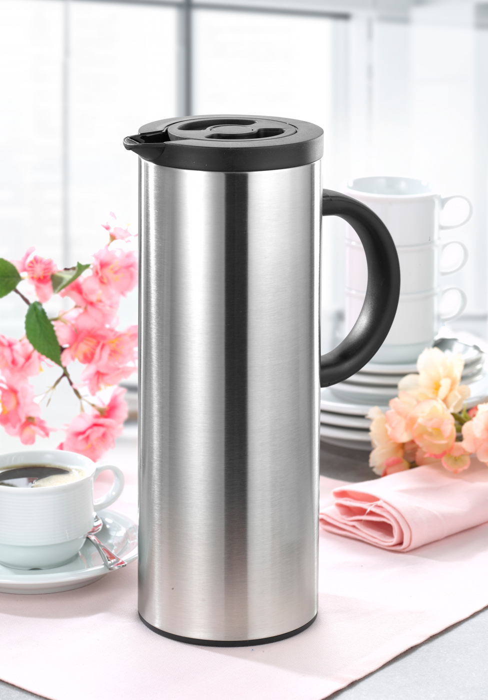 Isolierkanne KYOTO, 1 Liter, Edelstahl, von Esmeyer