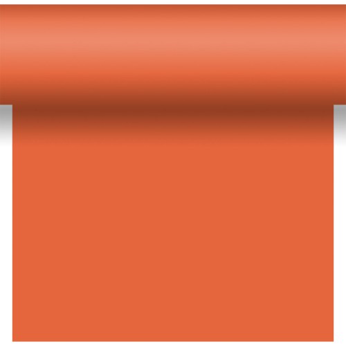 Duni Dunicel® Tête-à-Tête-Tischläufer 0,4 x 24 m Sun Orange, 4 Stk/Krt (4 x 1 Stk)