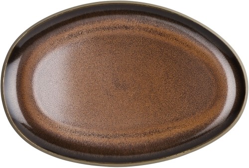 Rosenthal Platte 28 cm Junto Bronze