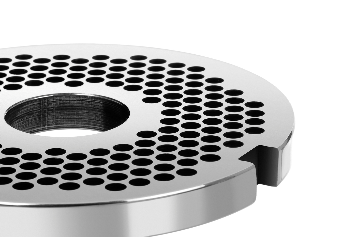 Bartscher Lochscheibe FW500US/4,5 |Eigenschaften: Lochung 4,5 mm | Maße: 9,7 x 9,7 x1,0 cm. Gewicht: 0,29 kg