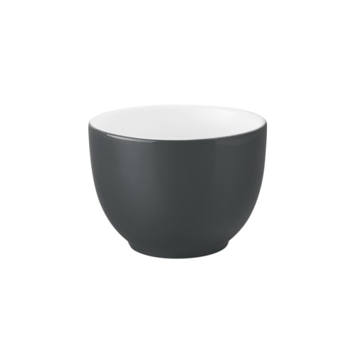 Seltmann Schale hoch 0,18 l, rund, Form: Coup Fine Dining, Dekor: 57273 anthrazit, hohe Kantenschlagfestigkeit, Made in Germany