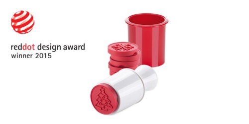 Keks-Stempel DELÍCIA, 6 Weihnachtsmotive