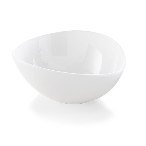 Schale, Material: Melamin. Inhalt in Litern: 1. Farbe: weiß.