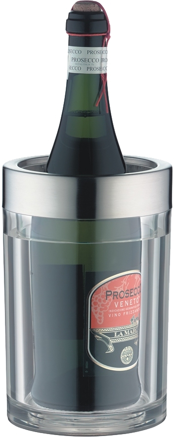 alfi Aktiv-Flaschenkühler Crystal, weiß