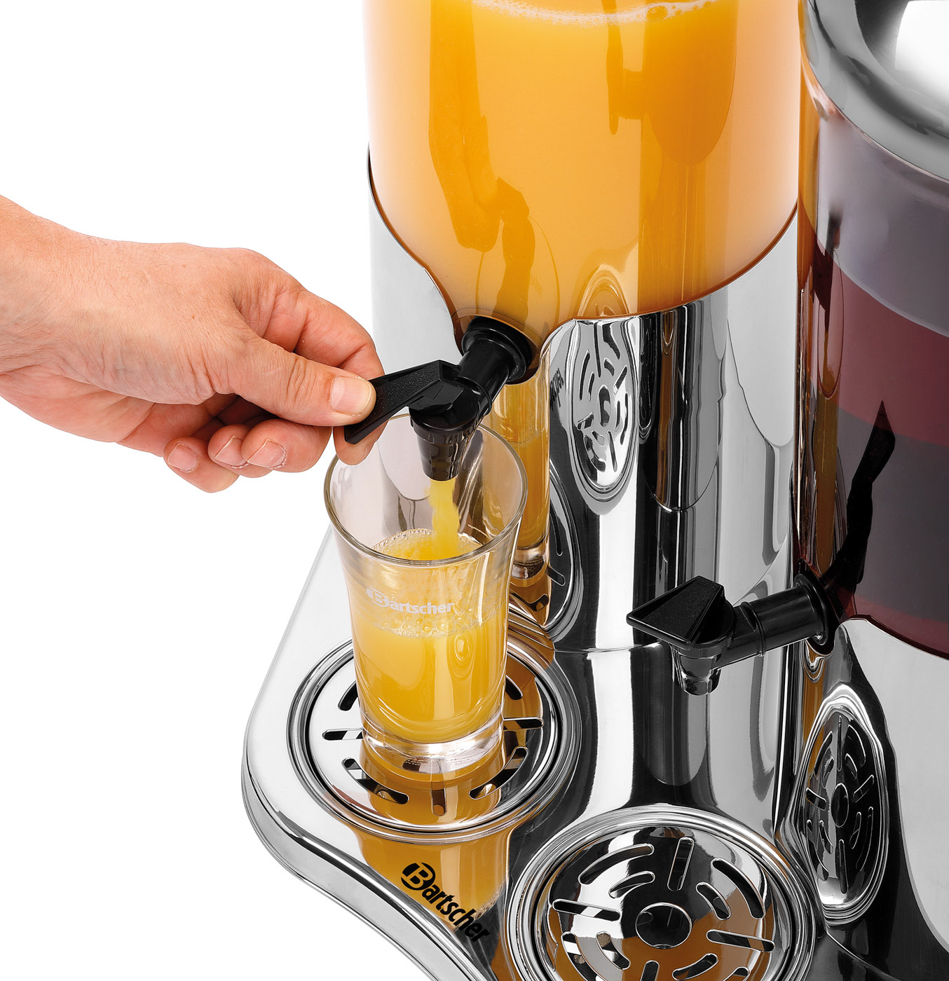 Bartscher Getränke-Dispenser DEW5 Duo |Inklusive: - | Maße: 42 x 30 x 51,0 cm. Gewicht:5,8 kg