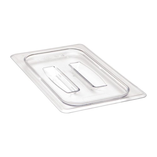 Cambro Camview BPA-freier GN 1/4 Deckel mit Griff. Langlebiger Deckel mit Griff für Cambro Camview GN 1/4 Behälter. GN