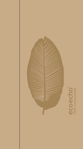 DUNI Zelltuchservietten 33 x 32 cm, Spenderfalz, Organic, 1-lagig