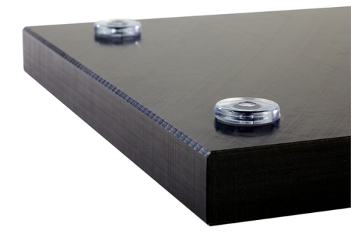 Schneidebrett -BAR- 30 x 20 cm, H: 2 cm Polyethylen (HDPE) mit Ablaufrinne Antirutsch-Füßchen spülmaschinengeeignet Farbe: