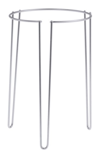 Ständer für Siebe und Fondanttrichter, aus Edelstahl 18/10, elektropoliert, stabile Qualität, geeignet für alle Größen von Spitz- und