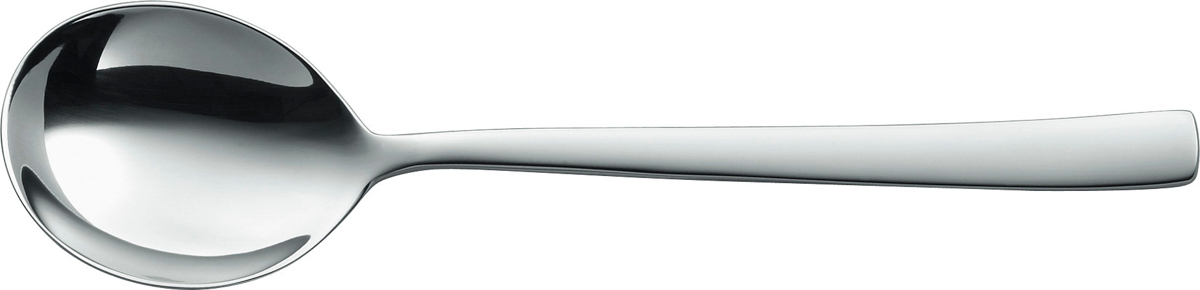 Sahne & Suppenlöffel, Silber, poliert, 15 cm, Serie: Cult (poliert). Marke: BSF
