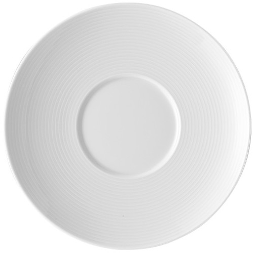 Kaffeeuntertasse, Durchmesser: 16,5 cm, Form Thomas TREND, Porzellan, uni weiss.