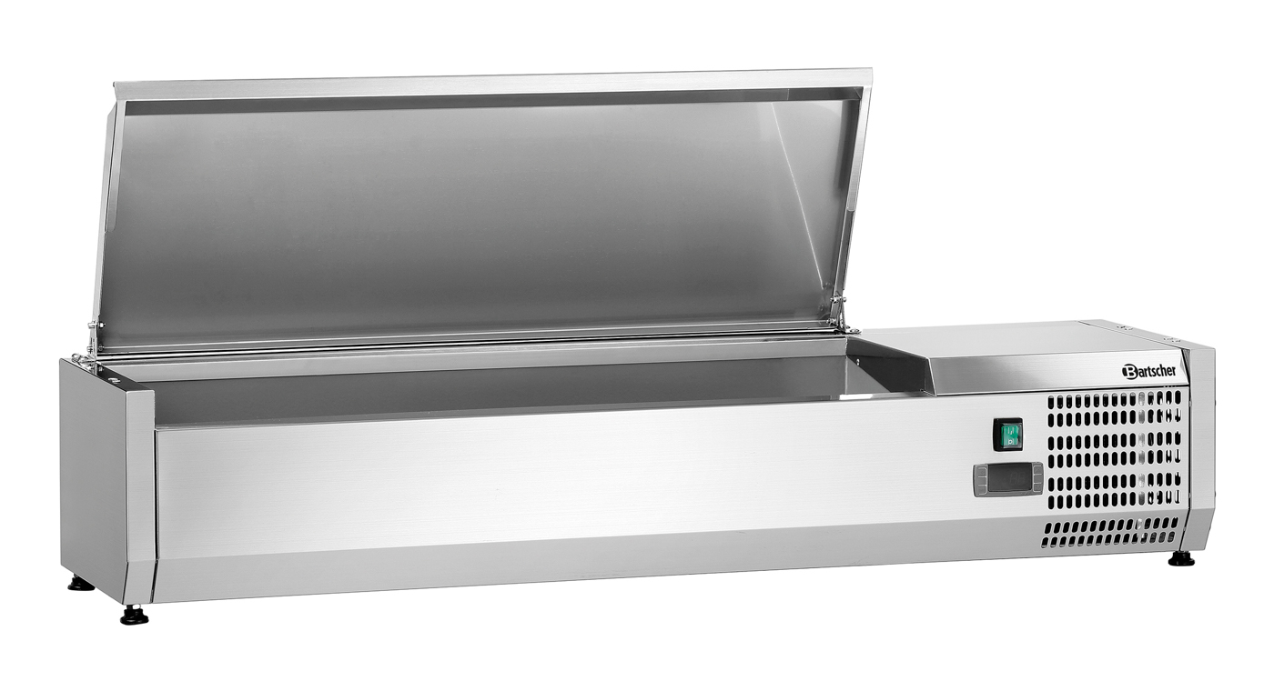 Bartscher Kühlaufsatz ED4-1201 | Frequenz: 50 Hz| Maße: 120 x 33,5 x 29,0 cm. Gewicht: 23,5 kg