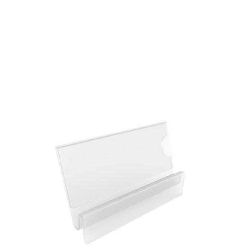 WMF Beschriftungshalter hinten QUADRO | Maße: 8,5 x 5 x 1,5 cm