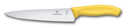 Victorinox SwissClassic, Tranchiermesser, normal, 19 cm, gelb, Blister