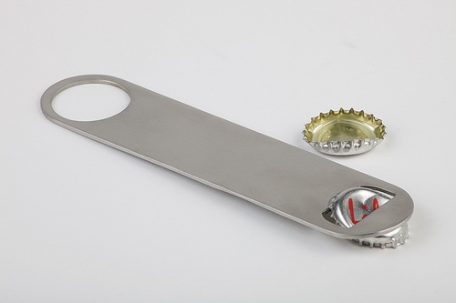 Kellner-Flaschenöffner 18 x 4 cm Edelstahl, matt poliert spülmaschinengeeignet