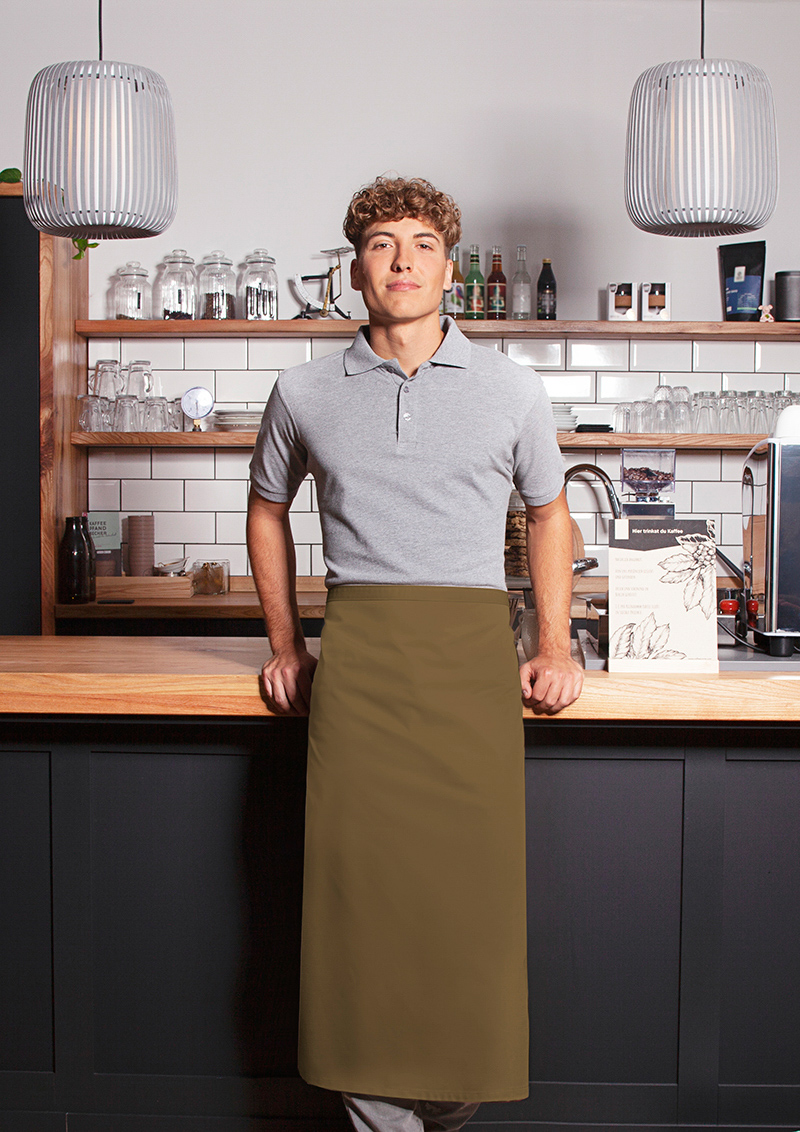 Bistroschürze Basic - Maße: 100 x 75 cm (Breite x Länge)