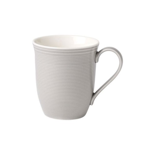 Villeroy & Boch Color Loop Stone Becher mit Henkel, Inhalt: 0,35 l, Durchmesser: 9,1 cm