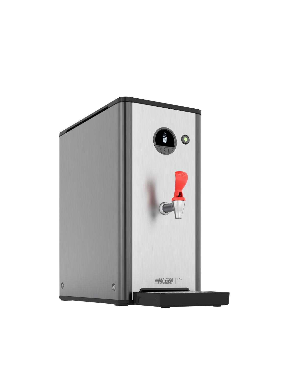 Bonamat Heisswassergerät HWA 14 Stunden Kapazität Heißwasser 30 Liter LCD-Anzeige, einfache Programmierung