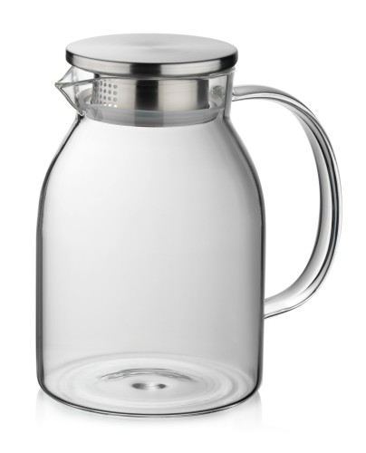 KELA Universalkanne Luna Glas transparent 17,0x19,0cm 12,0cmØ 1,5l