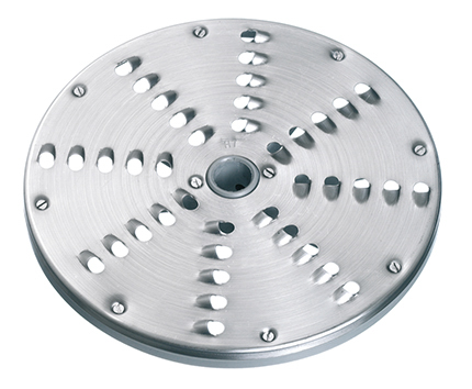 Bartscher Schneidscheibe Z7a | Ausgelegt für:Raspel | Maße: 20,4 x 20,4 x 1,3 cm. Gewicht: 0,31kg