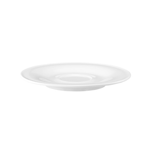 Seltmann Untere zur Moccatasse 13,5 cm, rund, Form: Community, weiss, hohe Kantenschlagfestigkeit, Made in Germany