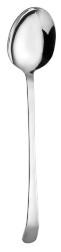 CASINO PLUS Salat-/Servierlöffel 18/10 CNS, gebogenes Stielende, Vorderteile poliert, Stiele matt