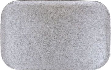 Roltex Polyestertablett Rocca in GN Größe, gemasert, Stein