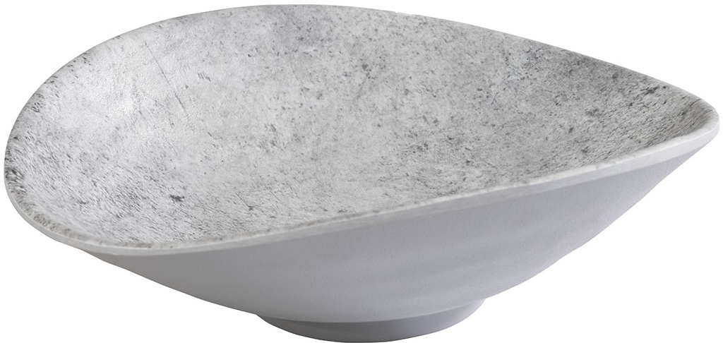 Schale -ELEMENT- 17,5 x 15,5 cm, H: 5,5 cm Melamin Farbe: Betonoptik 0,18 Liter spülmaschinengeeignet stapelbar nicht